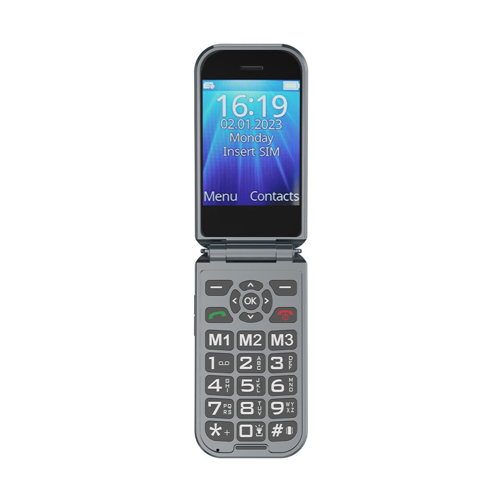 Factory Cheap Price Original Unlocked GSM Classic SOS Flip Simple Feature Cellphone